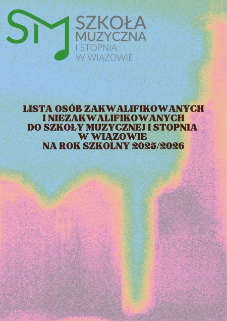 Lista zakwalifikowanych kandydatów w II naborze