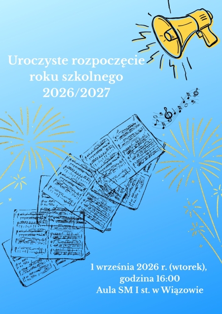Uroczyste rozpoczęcie roku szkolnego 2026/2027